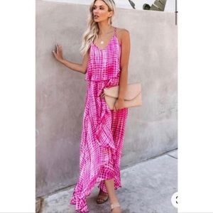 SALE *BUY2/GET1* Vici high low ruffle dress